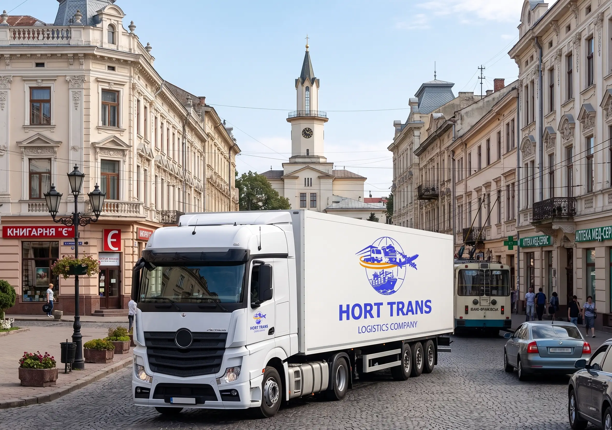 вантажні перевезення Івано-Франківськ Hort Trans