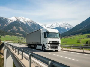 freight transport to Austria by truck